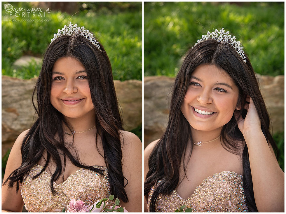 Falls Park Quinceañera 15 sweet sixteen 16 princess tiara