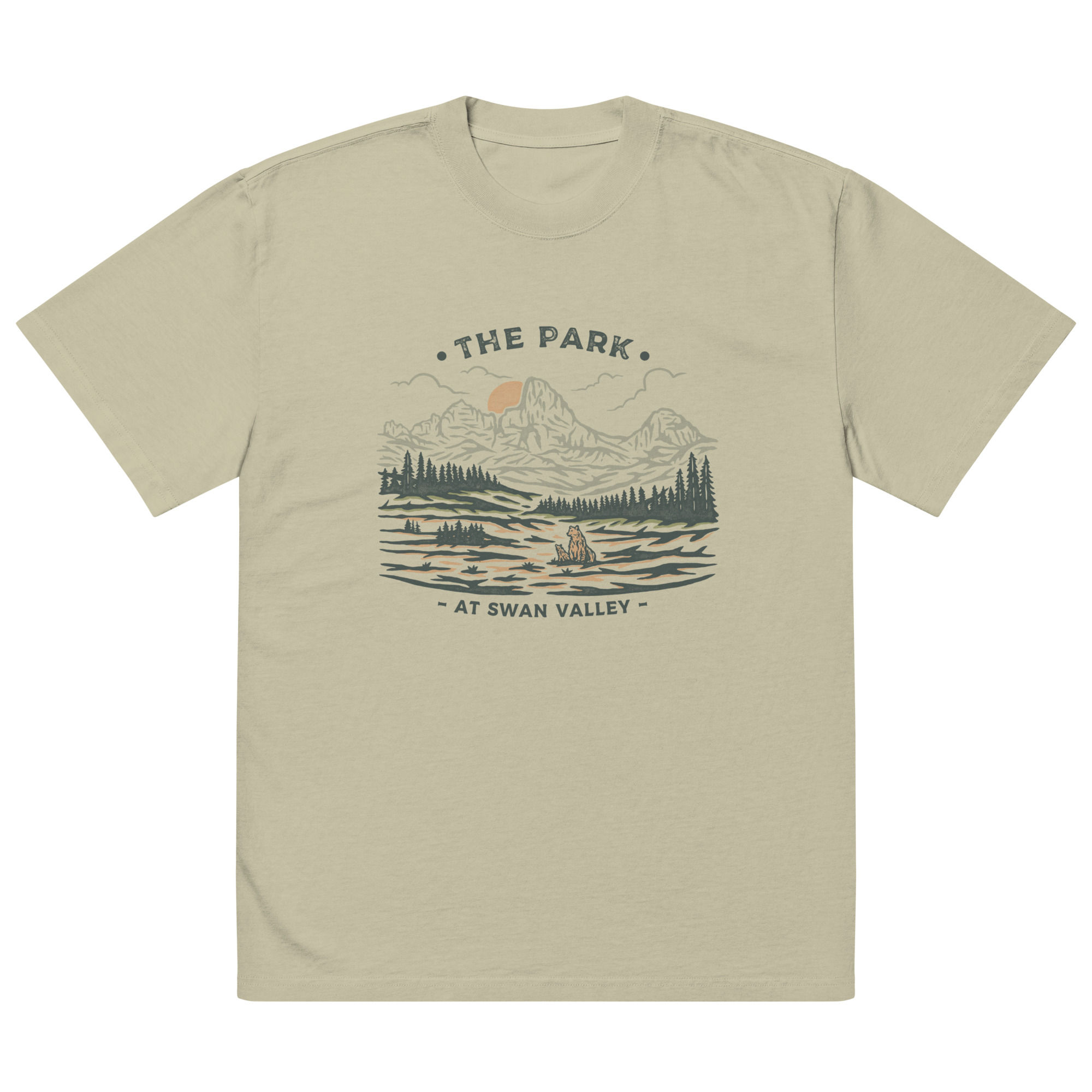 Teton Views Oversized Tee