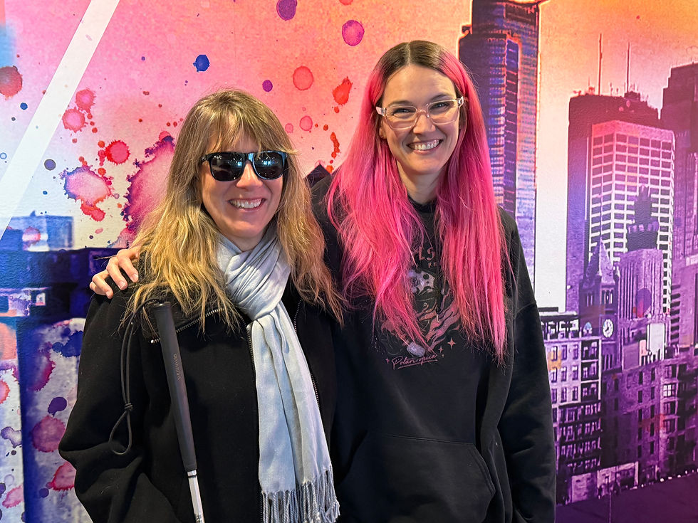 Annie and Anna planning Memory Lane, 2026