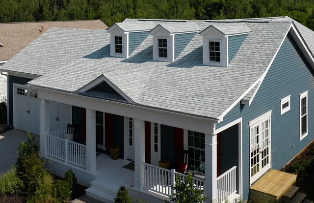 Silver Birch CertainTeed shingle roof in Houston