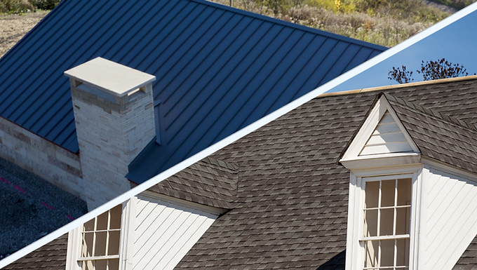 types of roof shingle architectural 3 tab metal in houston texas