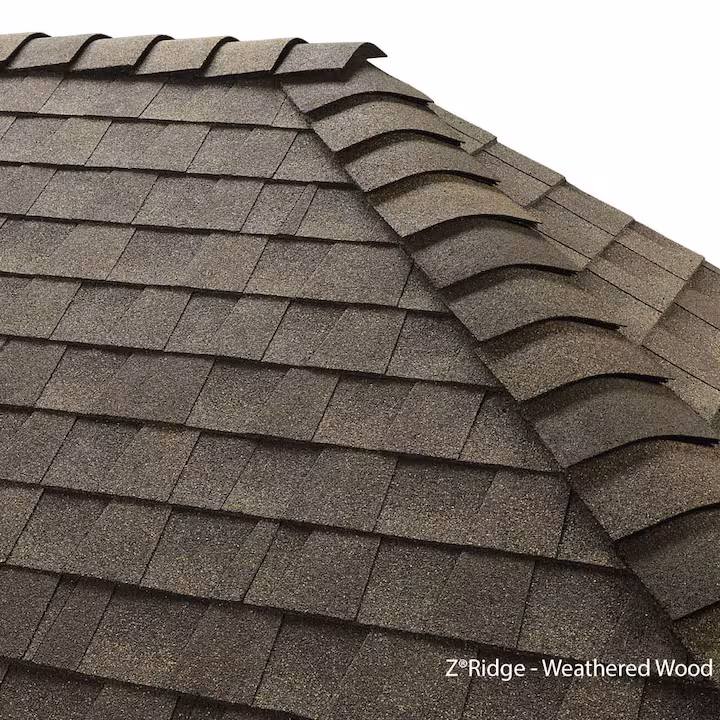 hip and ridge caps roof