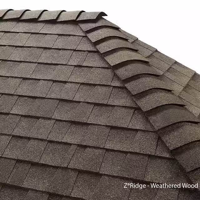 hip and ridge caps roof