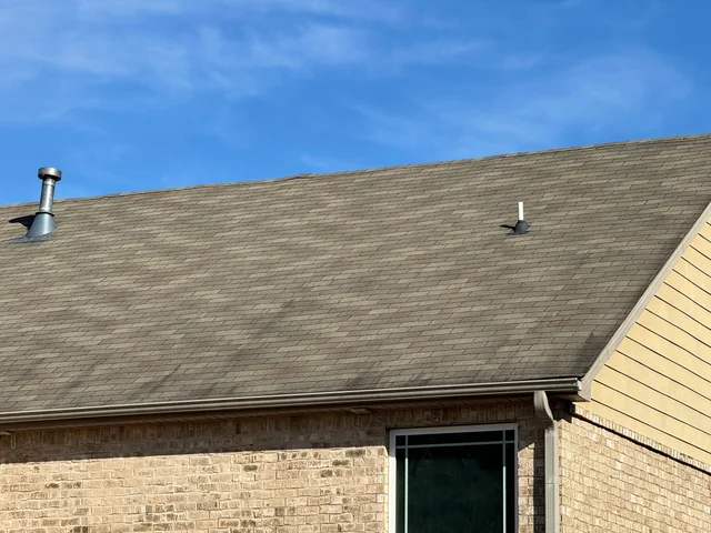 3 tab shingle on roof in texas