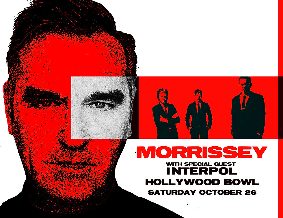 Morrissey & Interpol Promo