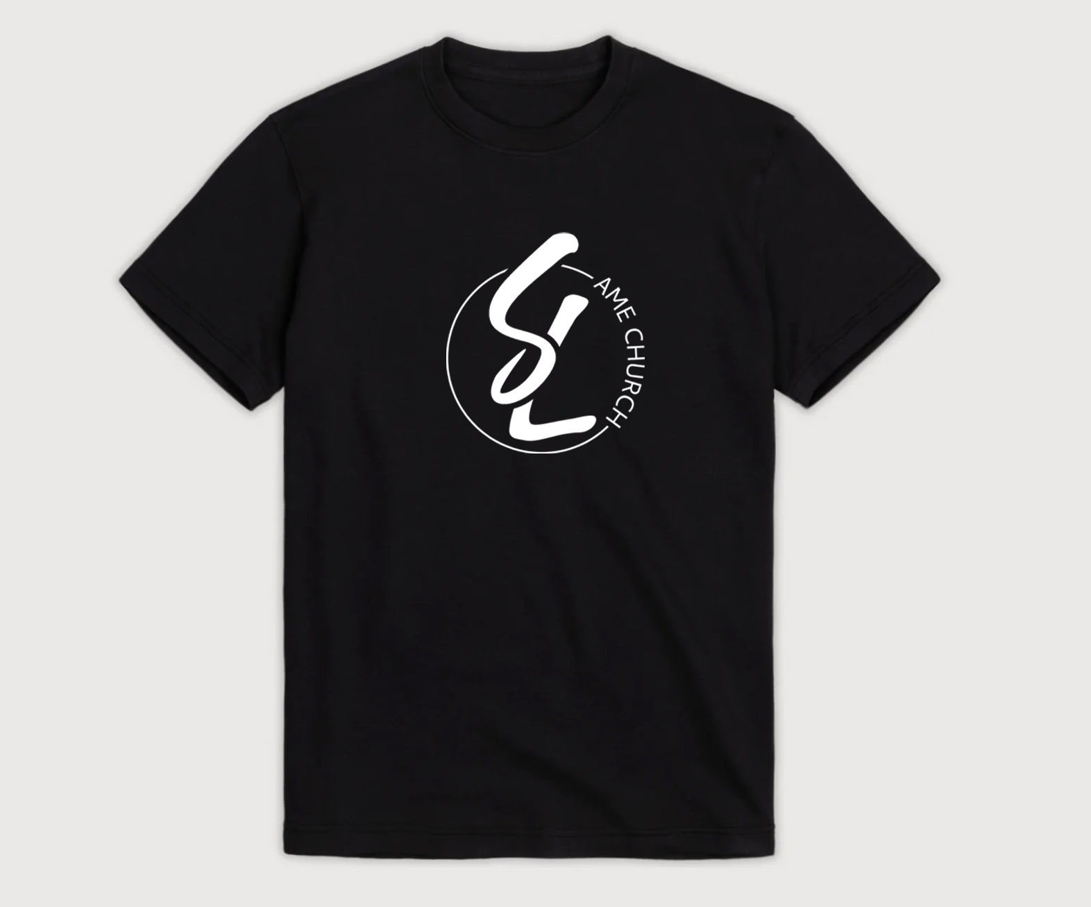 St.Luke AME Black Tshirt