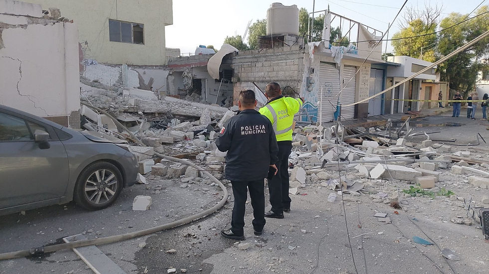 Explosión por fuga de gas deja casa destruida en Pachuca, adulto mayor estaba adentro |