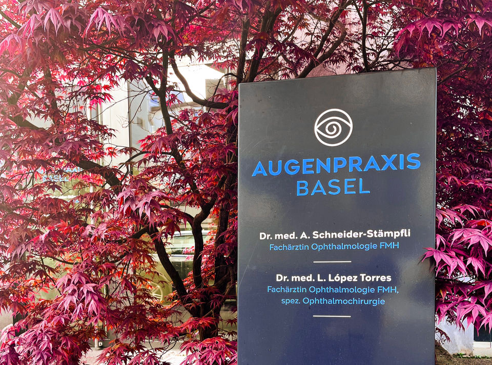 Augenpraxis Basel Schild
