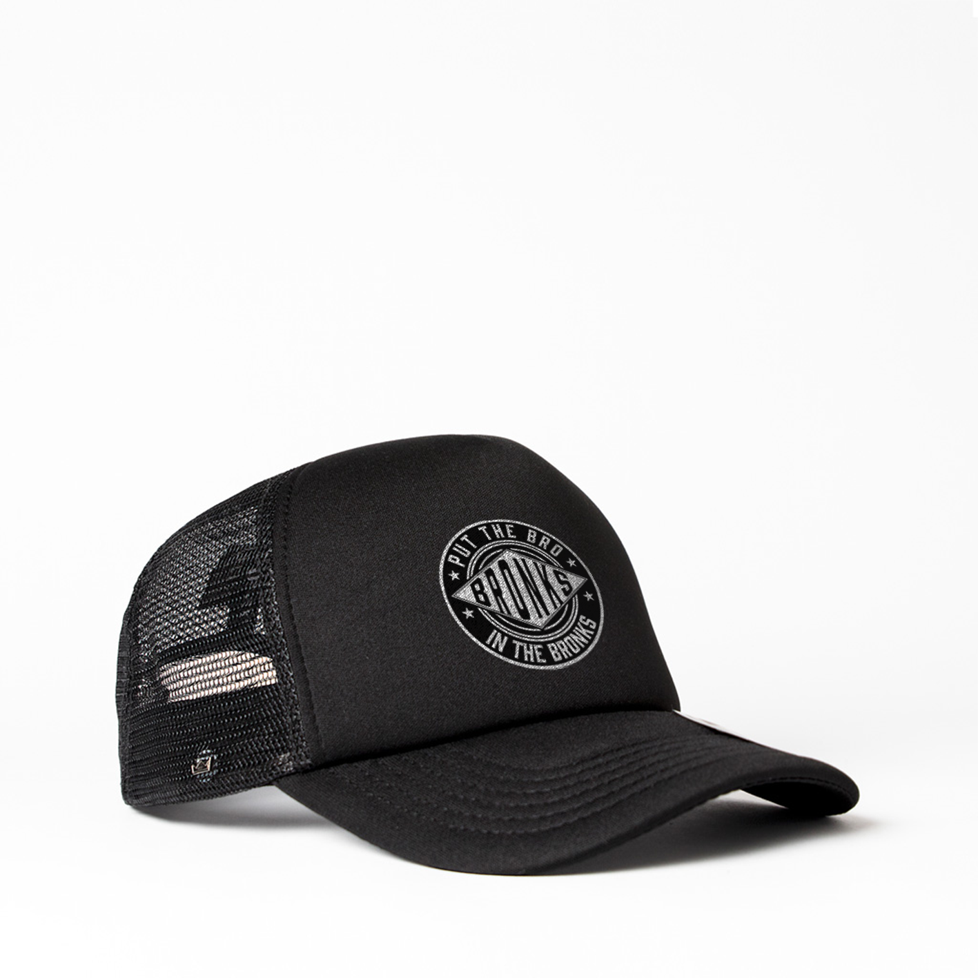 Black Uflex 5P Curved Pk Trucker