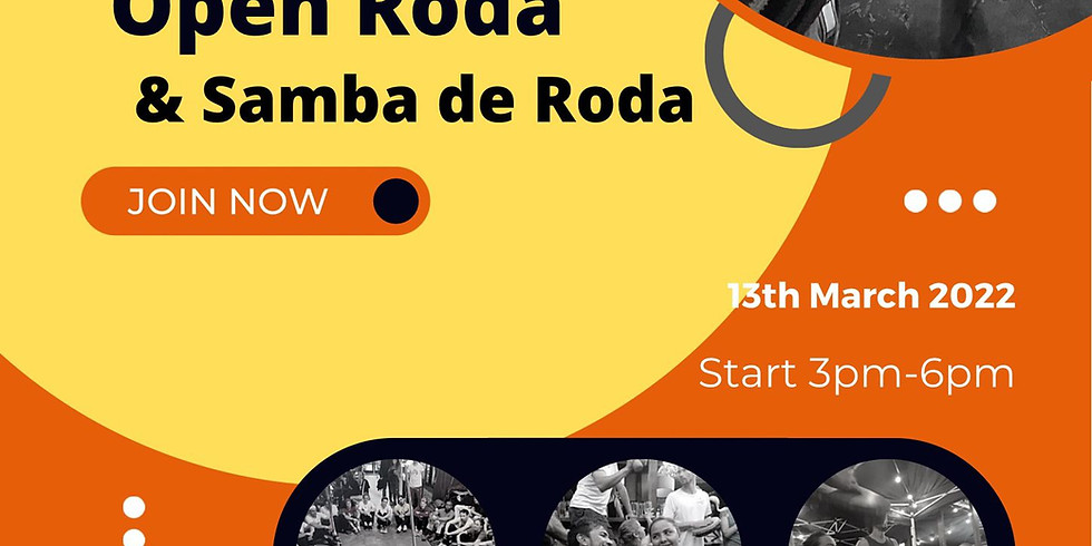 Bem Vindo Capoeira Angola Open Roda & Samba de Roda