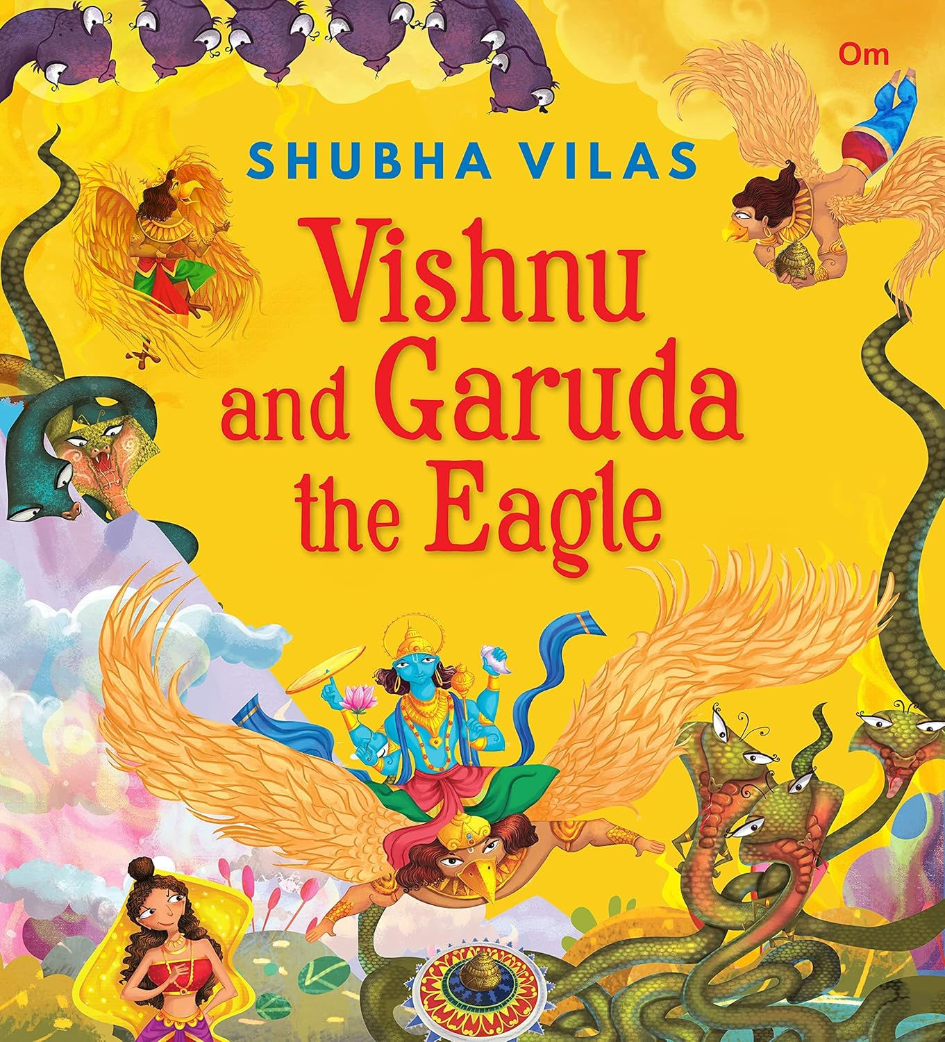 Vehicles of Gods Vishnu and Garuda the Eagle-16465