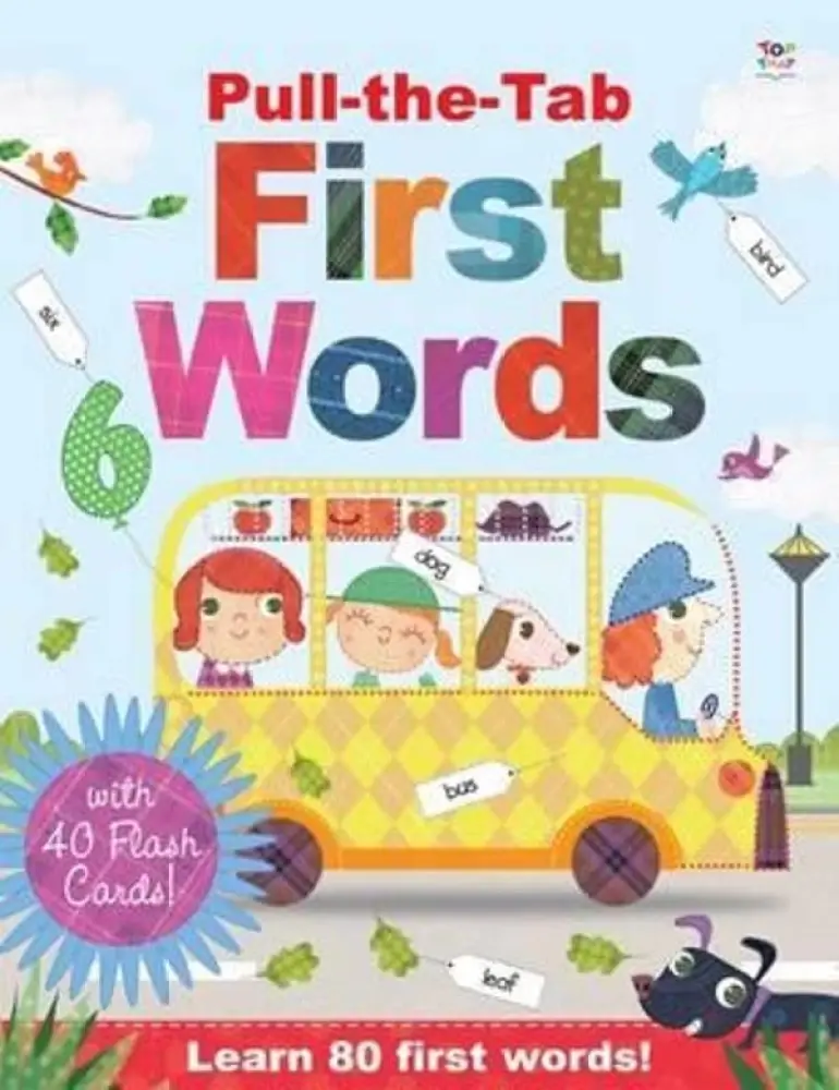 Pull-the-Tab First Words-14611