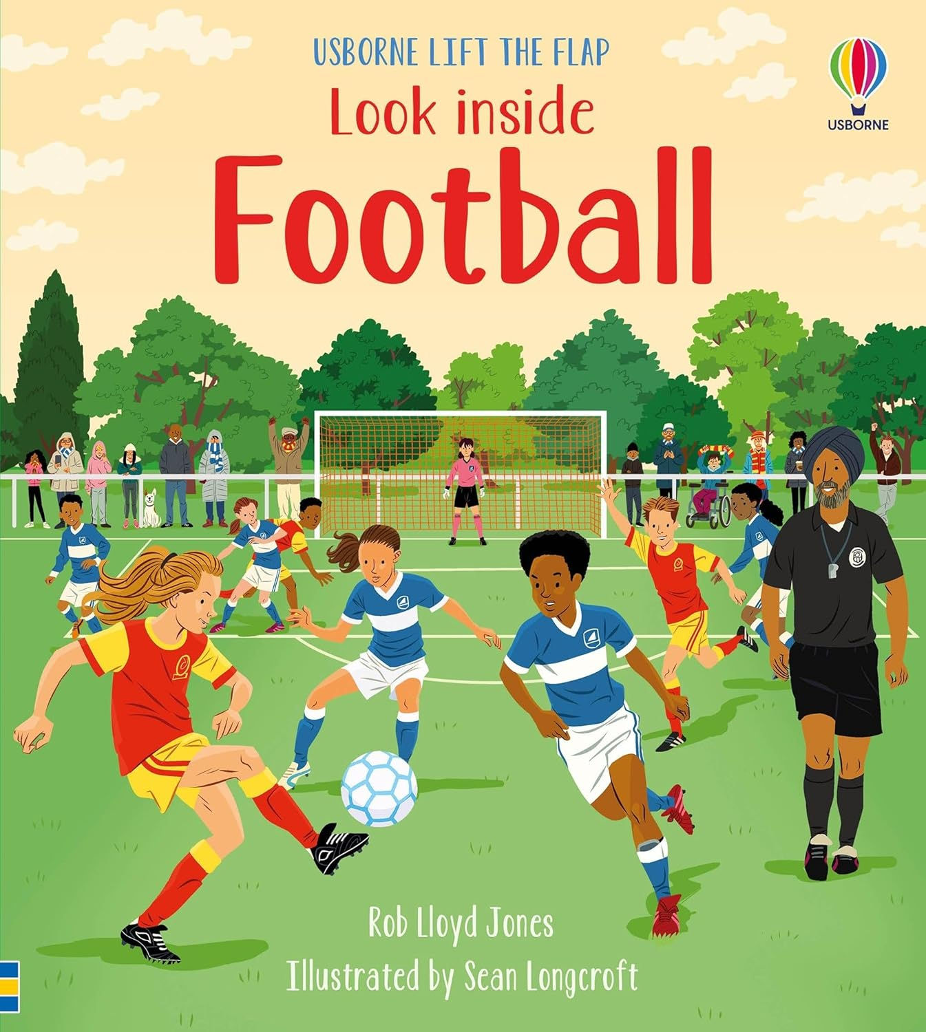 Usborne Lift the Flap Look Inside Football-18219