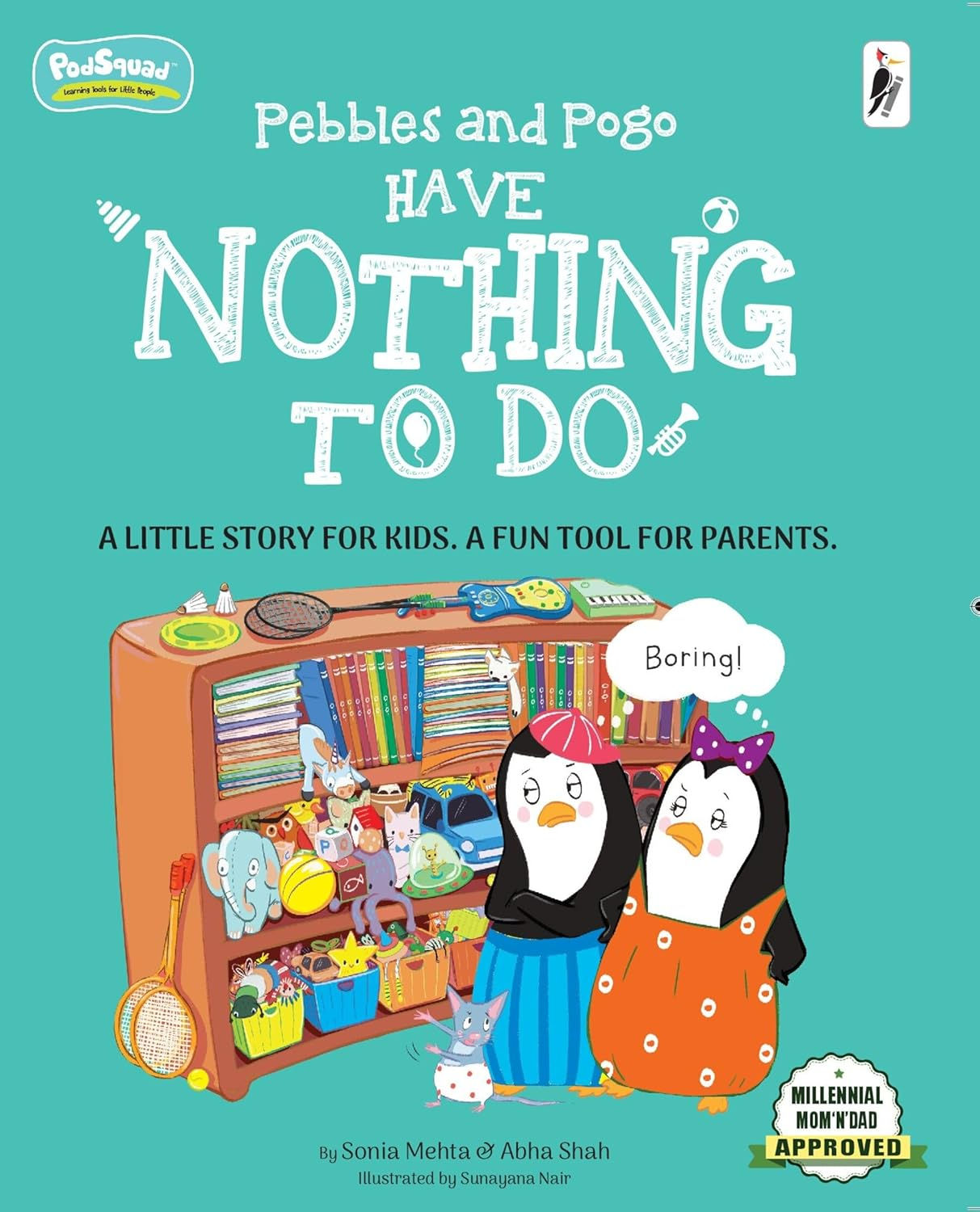 Pebbles And Pogo Have Nothing To Do-12925