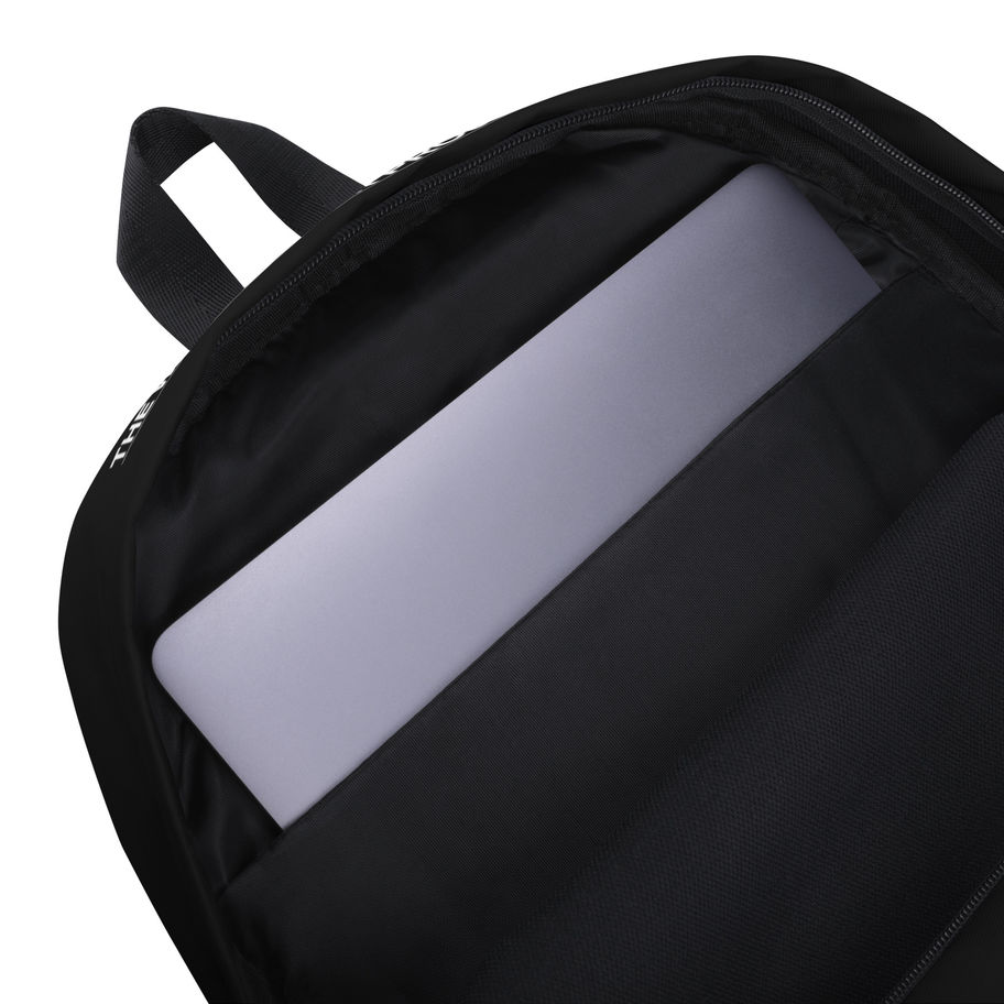 Empire Iconique Backpack Black Open — The White Collar Project