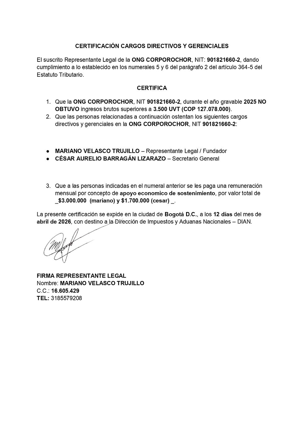 DOCUMENTACION DIAN RTE