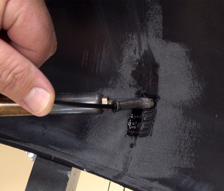 Miniatura: Vareta solda plastica PP redonda