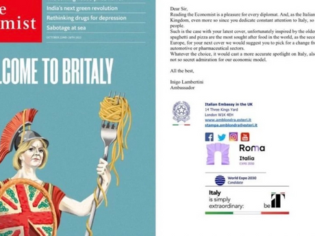 Londra: “Welcome to Britaly” e l’ambasciatore d’Italia scrive all’Economist
