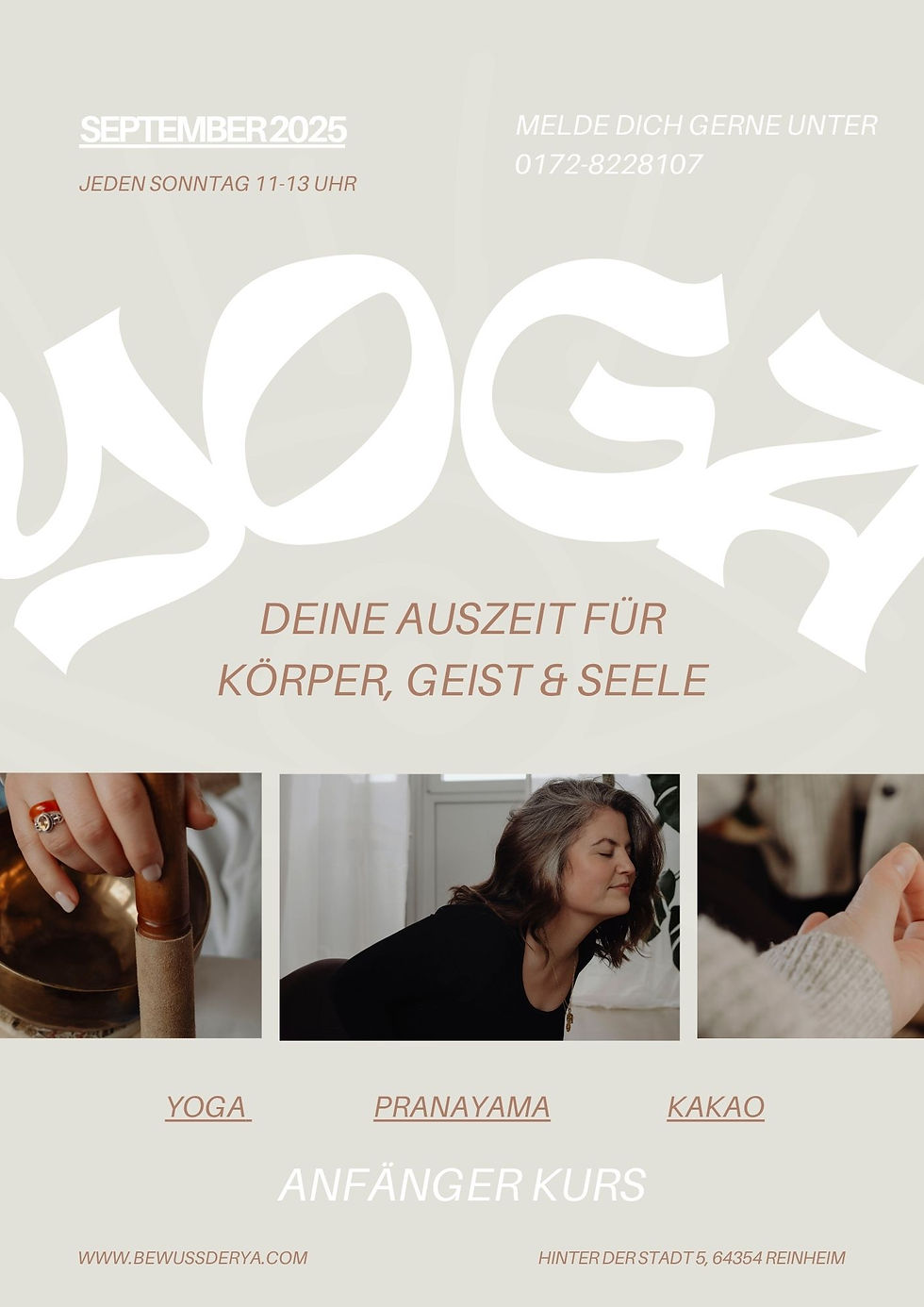 Yoga Anfänger Kurs September