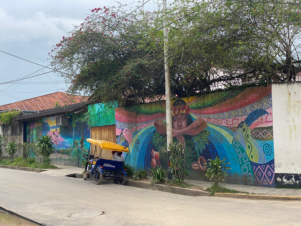 Street art in Yurimaguas