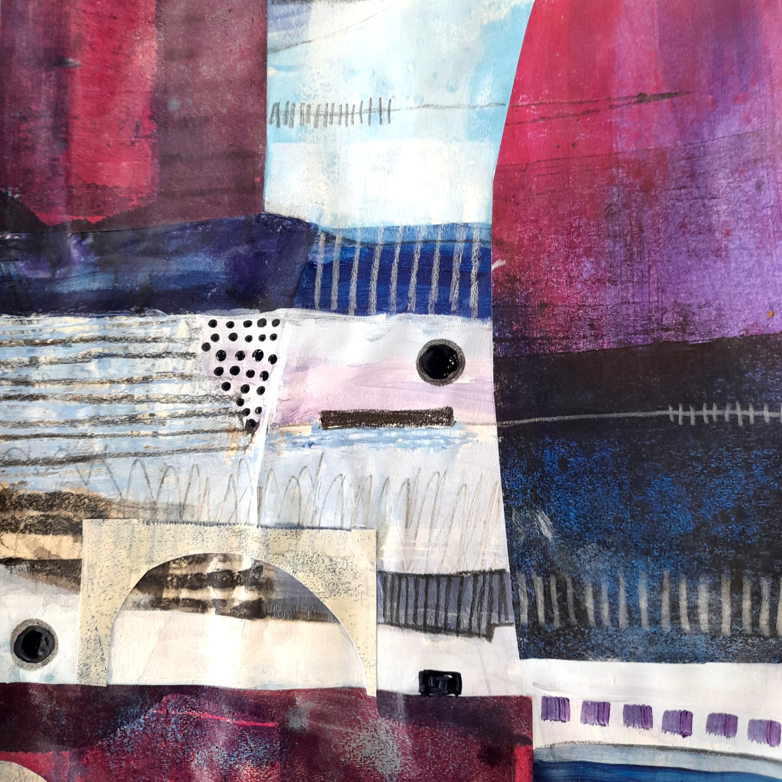 Mixed Media Painting | Let's Talk Art Blog | Charlotte Wensley  |  Let's Talk Art Blog | Charlotte Wensley