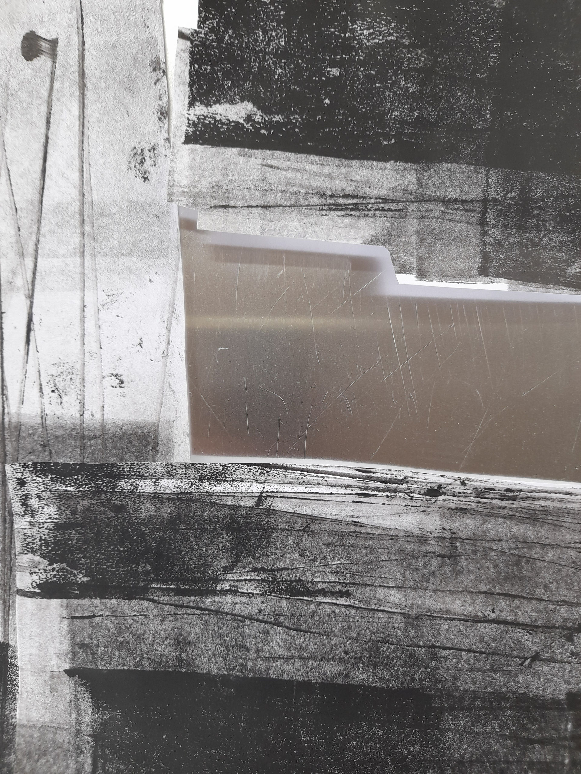 black and white printed textures