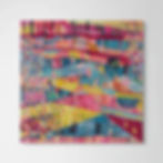 Thumbnail: abstract landscape art print on canvas