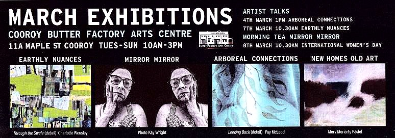 art exhibition flyer