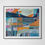 Thumbnail: abstract landscape art print on paper