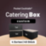 Catering Box 4 Sorten Getränke für Events bestellen | Hochzeit, Ausstellung, Firmenfeier