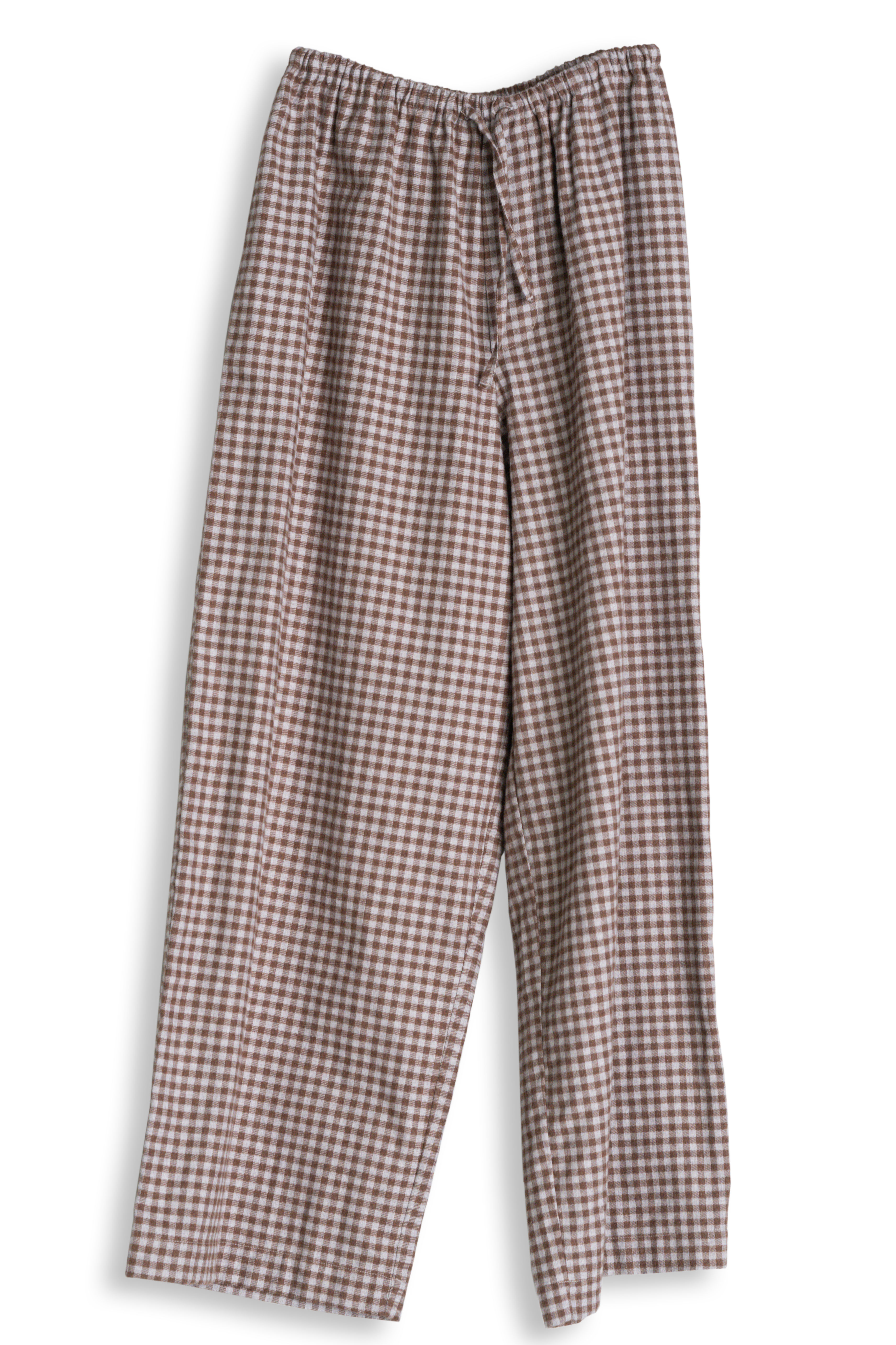 Baserange ; Limber Pants (Brown Grey Flannel)