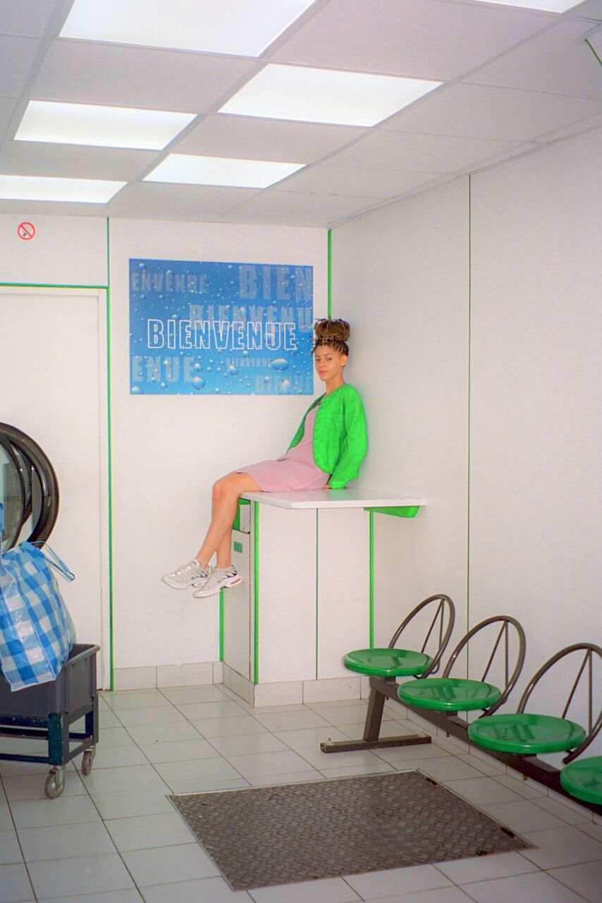 Thumbnail: Baby pink jumper skirt