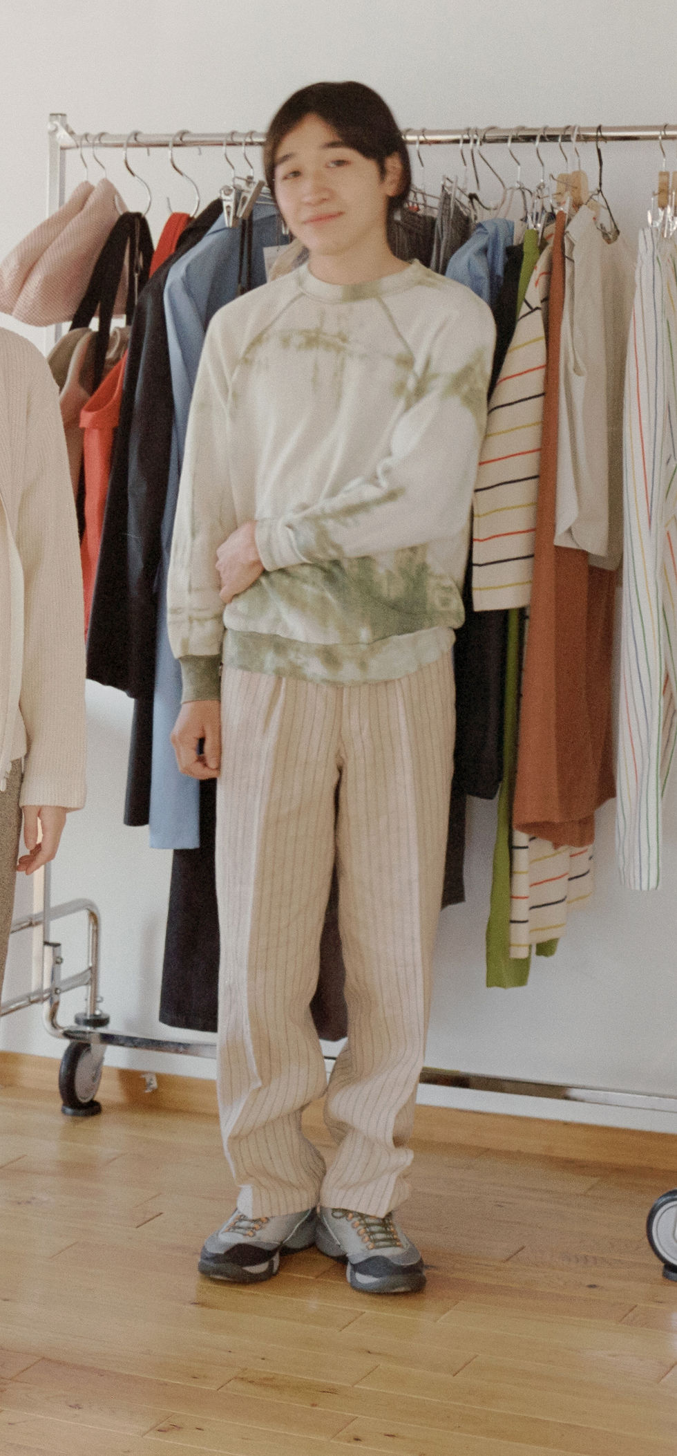 Thumbnail: well; Someone's closet tucked pants (orange)