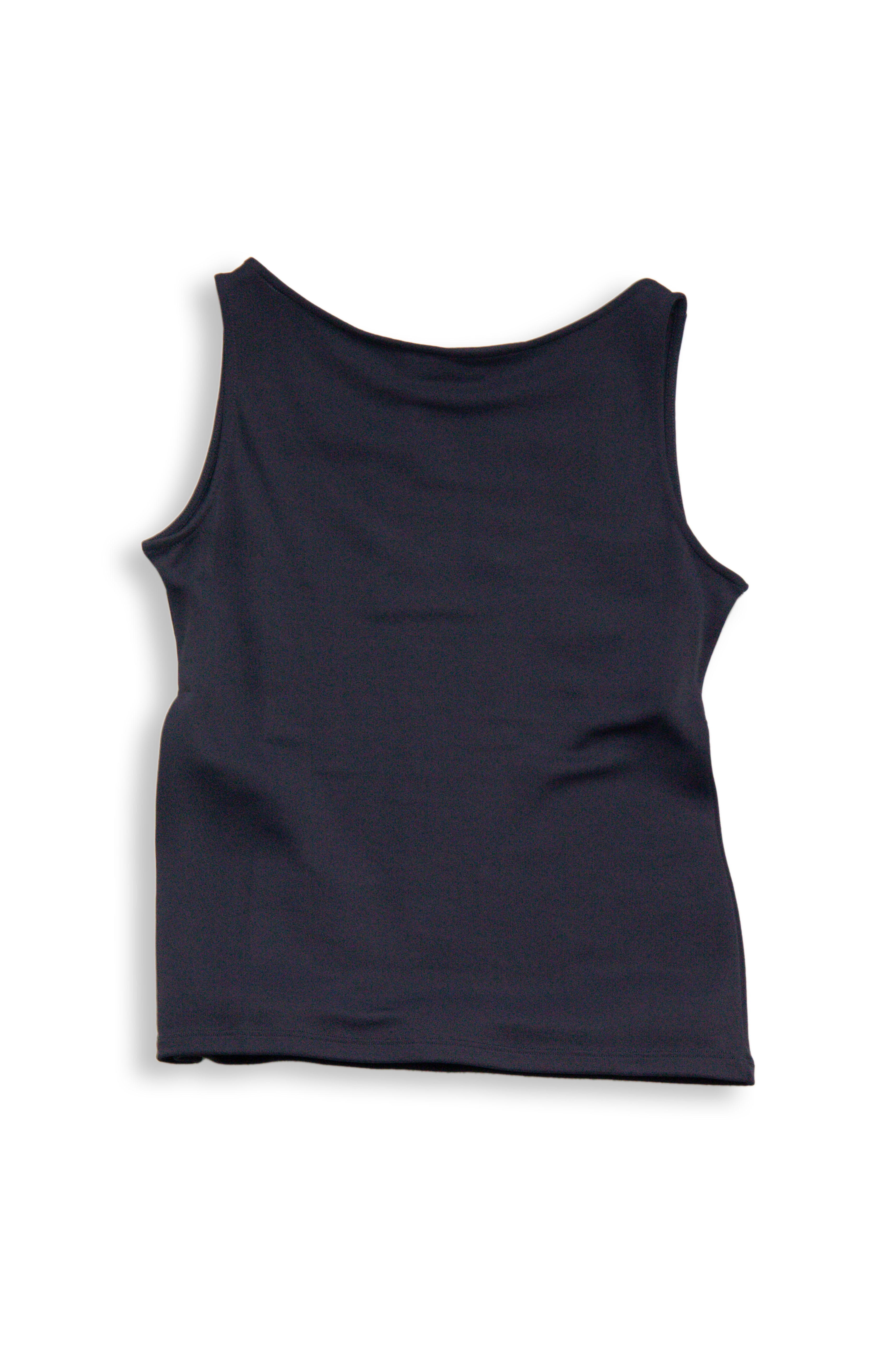 BAMBOU ROGER KWONG ; Boat Neck Top (Anthracite)