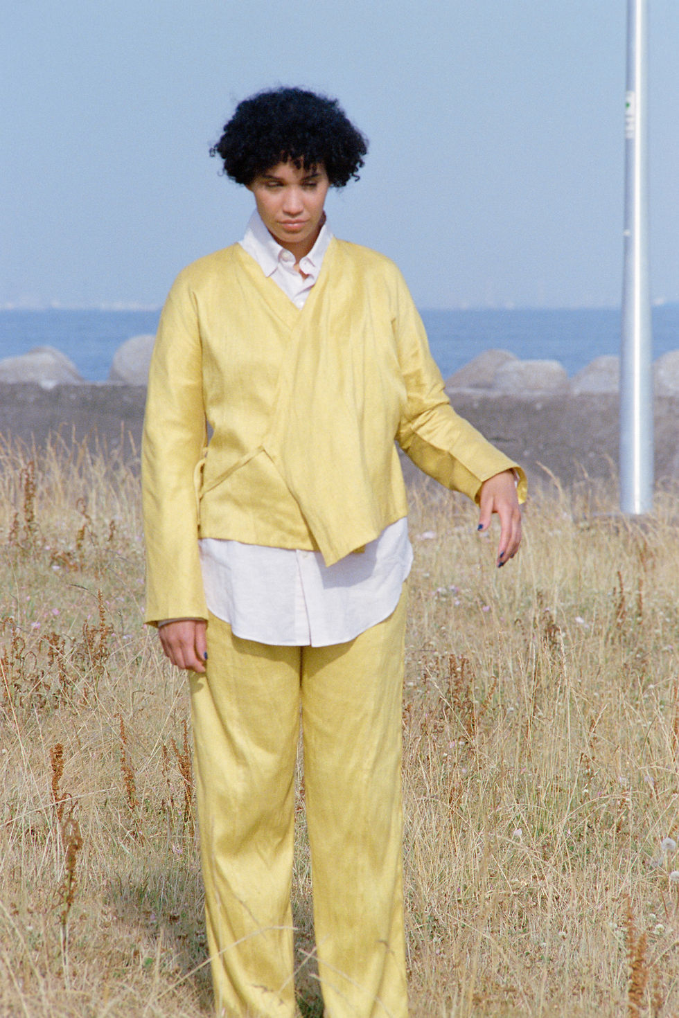 Thumbnail: AZUR ; Wrapover shirt