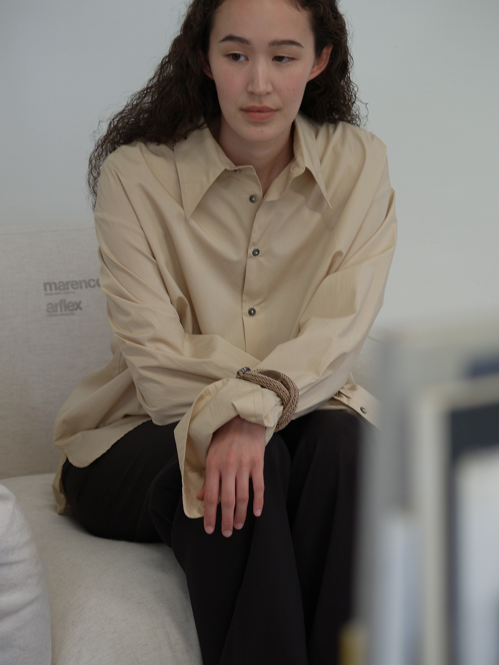 Thumbnail: EKATERINA PRONINA ; beige bracelet