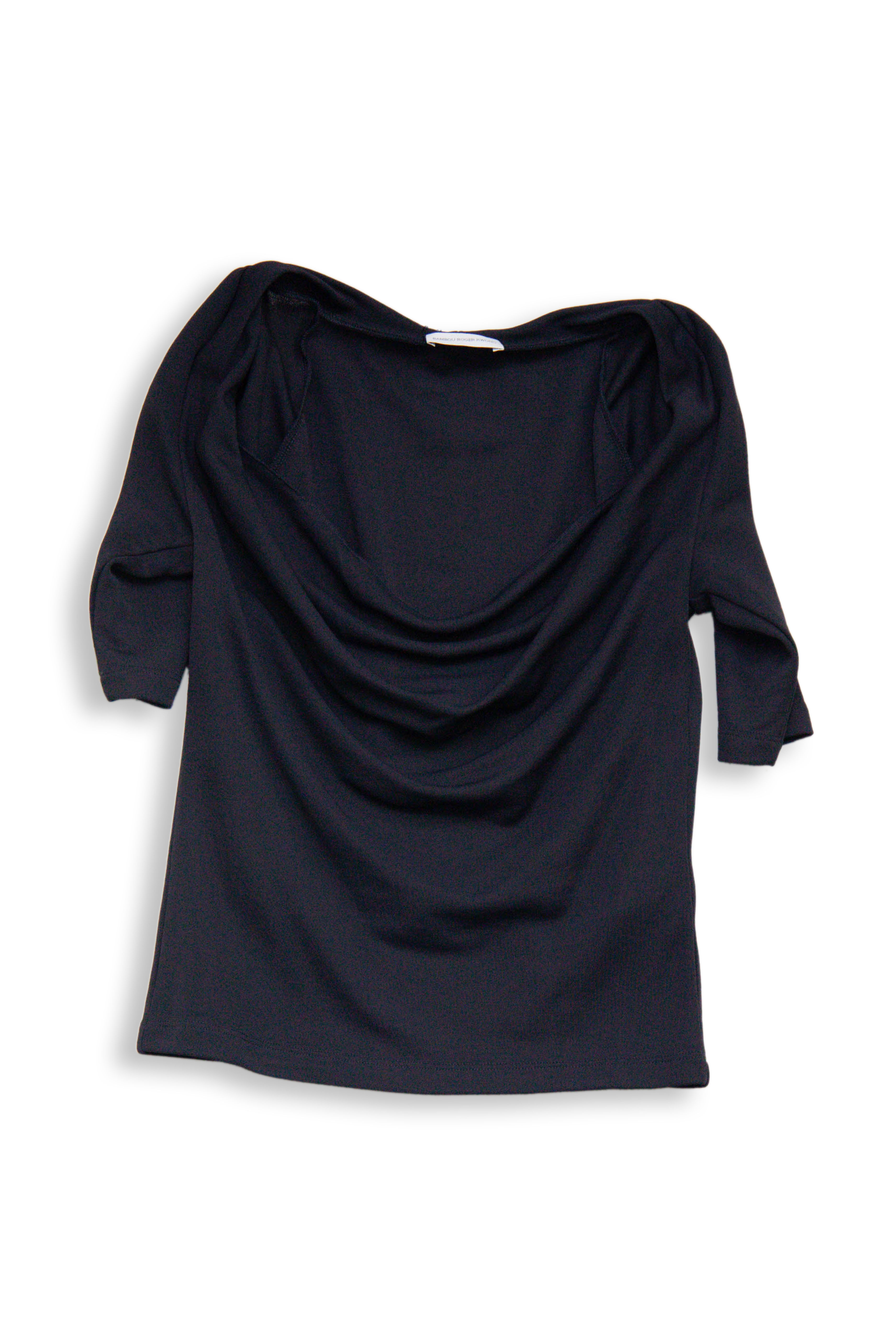 BAMBOU ROGER KWONG ; Collar Top (Anthracite)