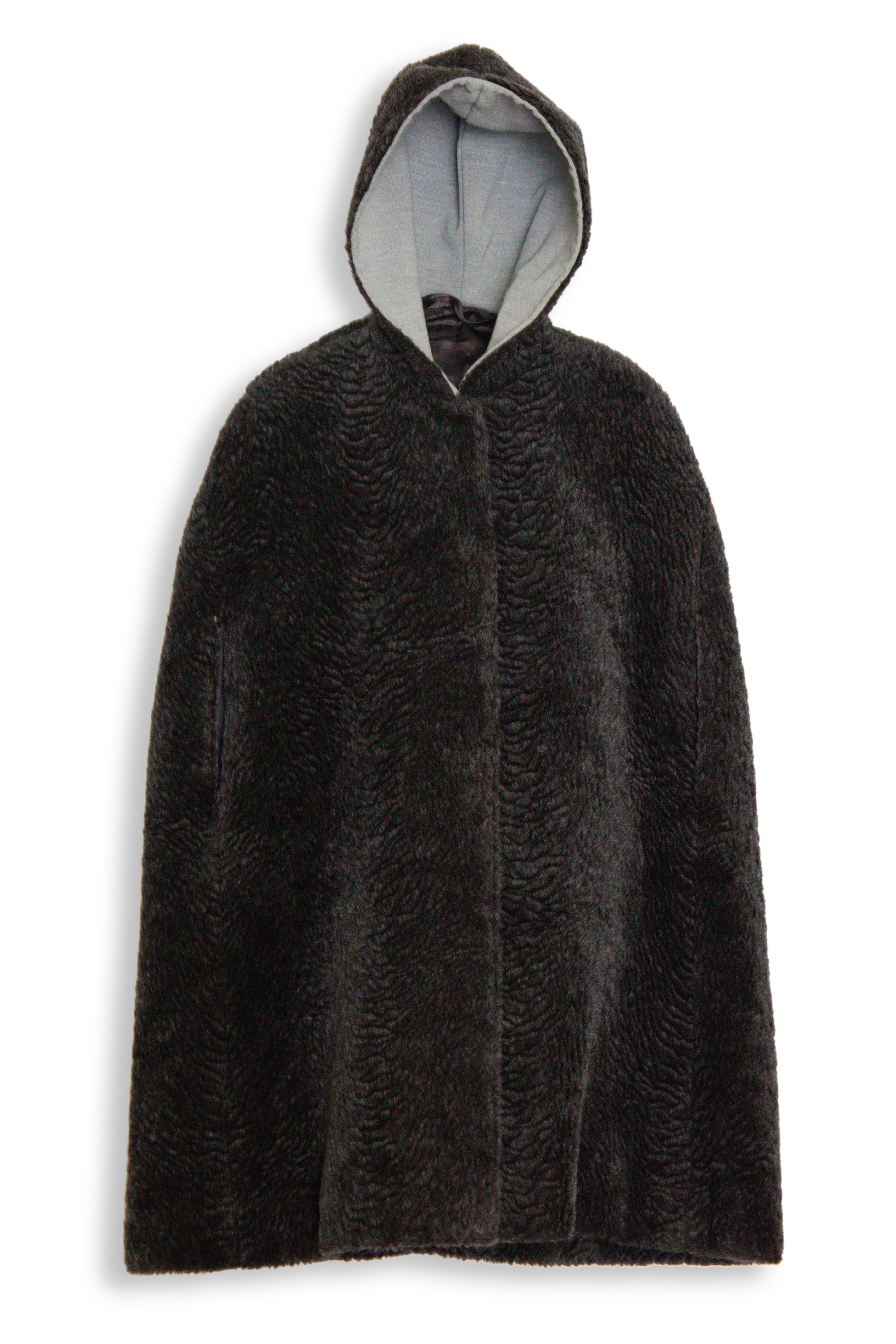 sweatshirt hoodie fur poncho