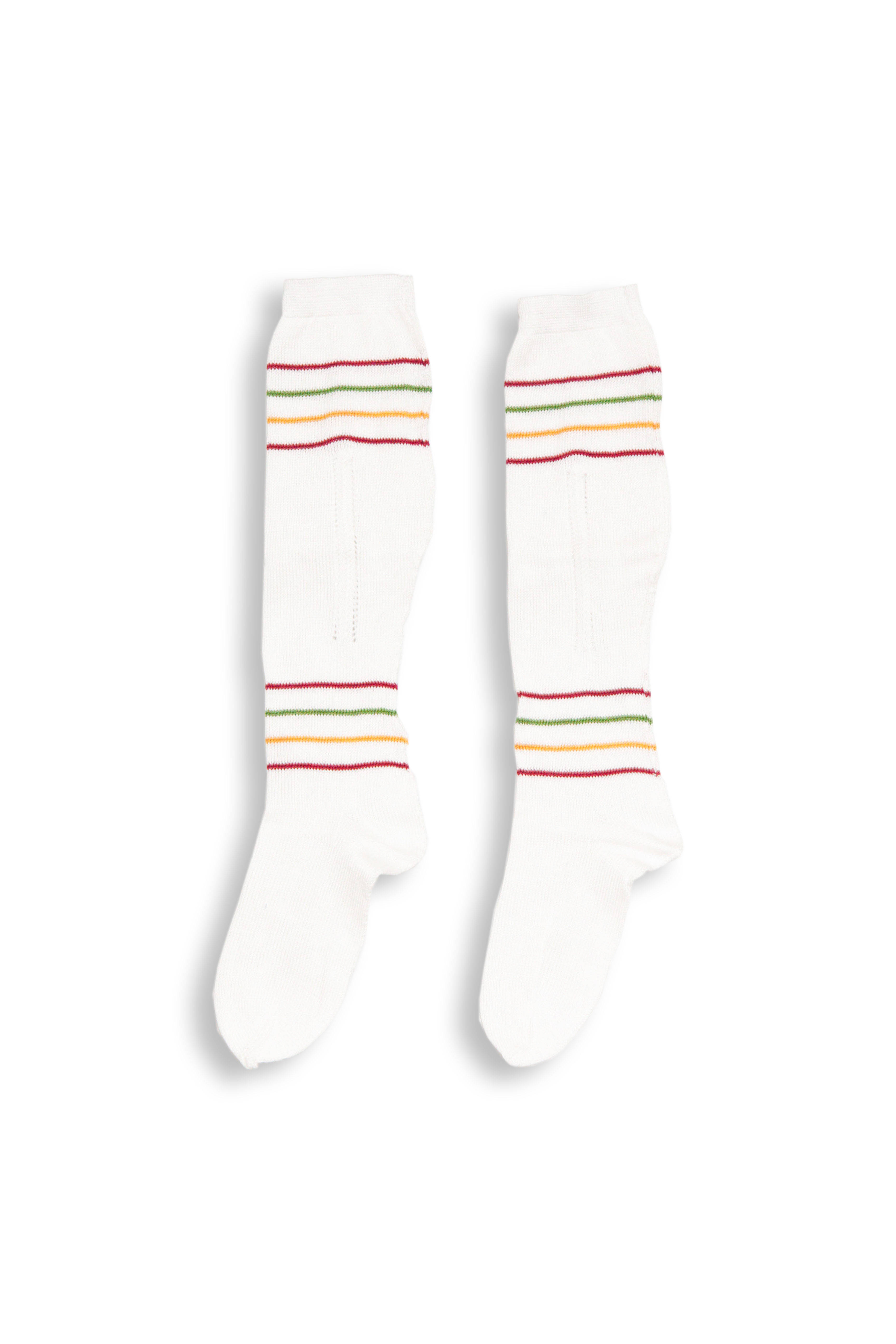 DOMINGO SOCKS ; Tricolor (Wine, Green, Mustard)
