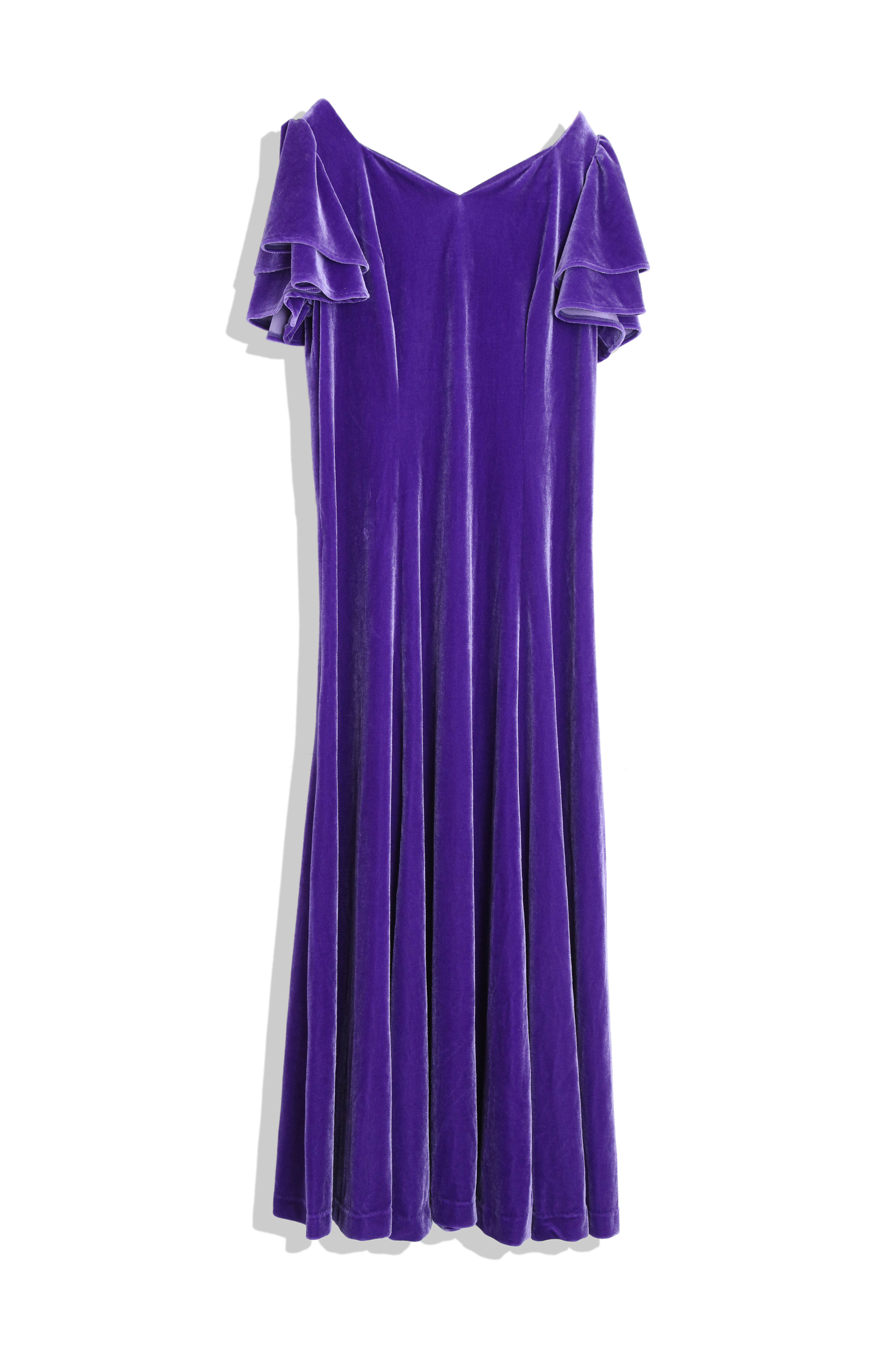 Deep Purple Hawaiian Dress