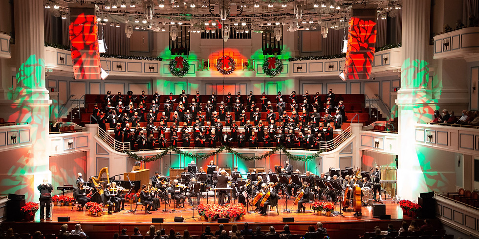Santa at Indianapolis Symphonic Choir - Festival of Carols