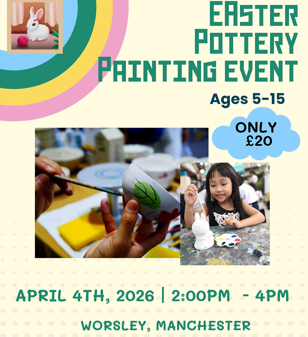 ✨Easter pottery painting event✨