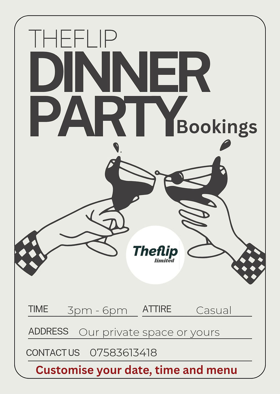 🎉✨ Let us Host Your Dream Evening! ✨🎉