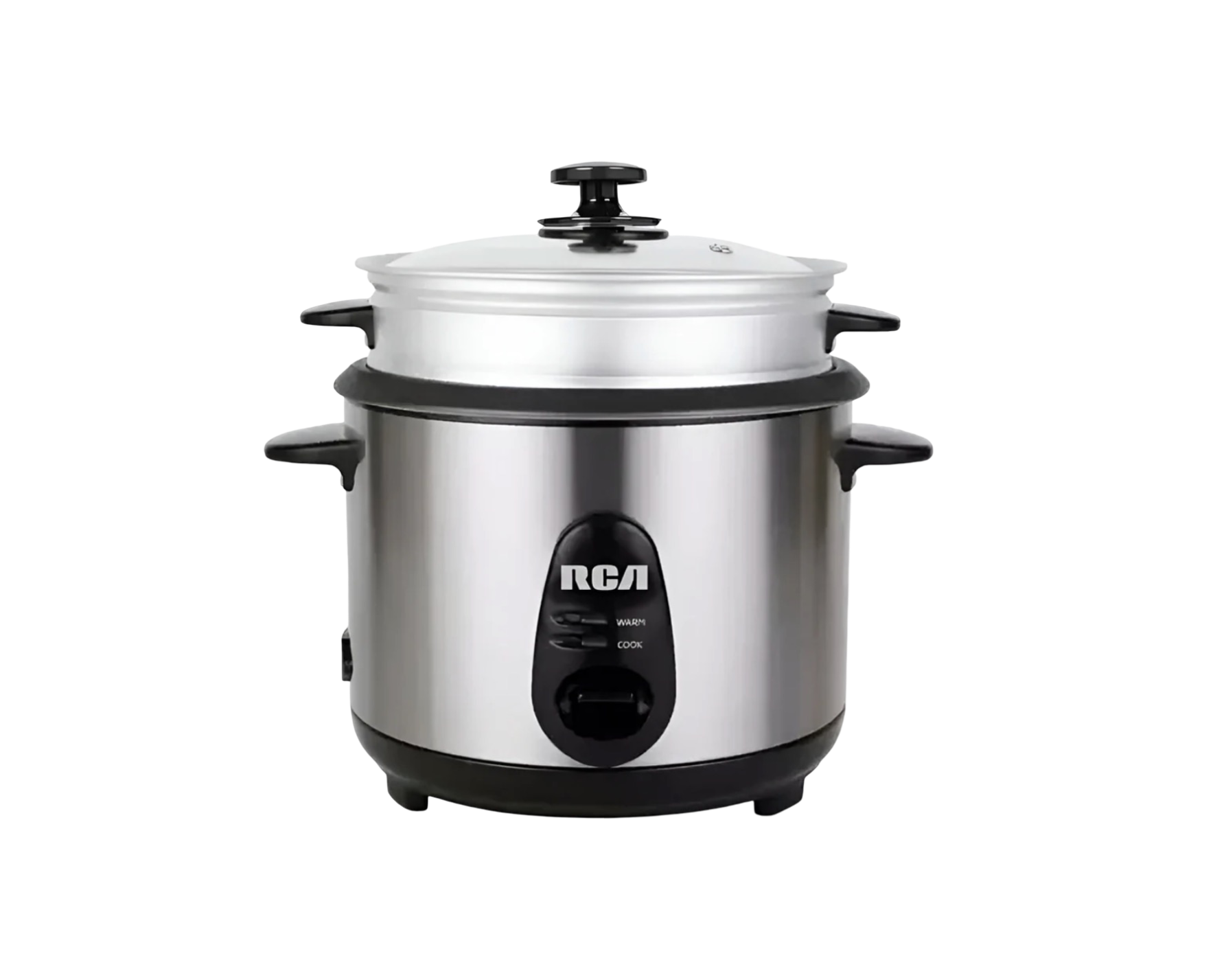 Olla arrocera RCA RCRC24 XL de 15 tazas crudas con tazón de acero inoxidable