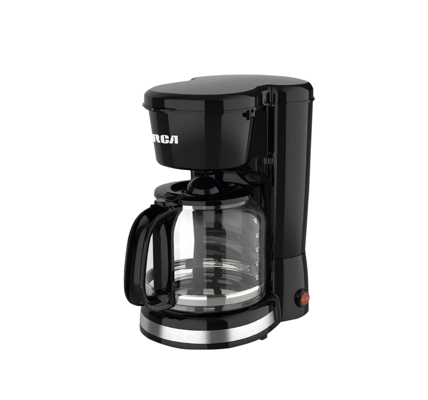 Cafetera RCA 12 tazas con filtro permanente de 900W, modelo RCCM21