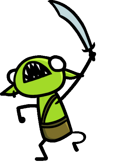 Fight Monster Sticker by Kendrels.gif