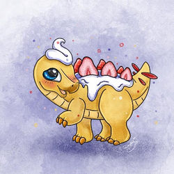 Strawberry Shortcake Stegasaurus