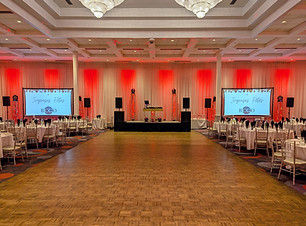 Technical and audiovisual services for a gala evening at the Palace Congress Centre in Laval.