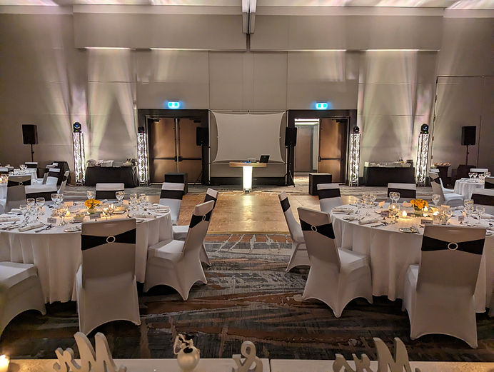 services techniques et audiovisuels à l'Hotel Sheraton Laval