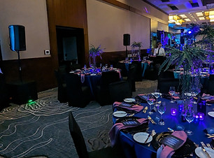 Sound services for a gala evening at the Hotel Le Westin Montreal